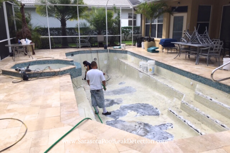 Sarasota Pool Leak Repair - Sarasota's trusted name in pool renovations. Discover how our pool remodeling services can elevate your outdoor space. Experience the difference with our skilled team and unmatched craftsmanship. 