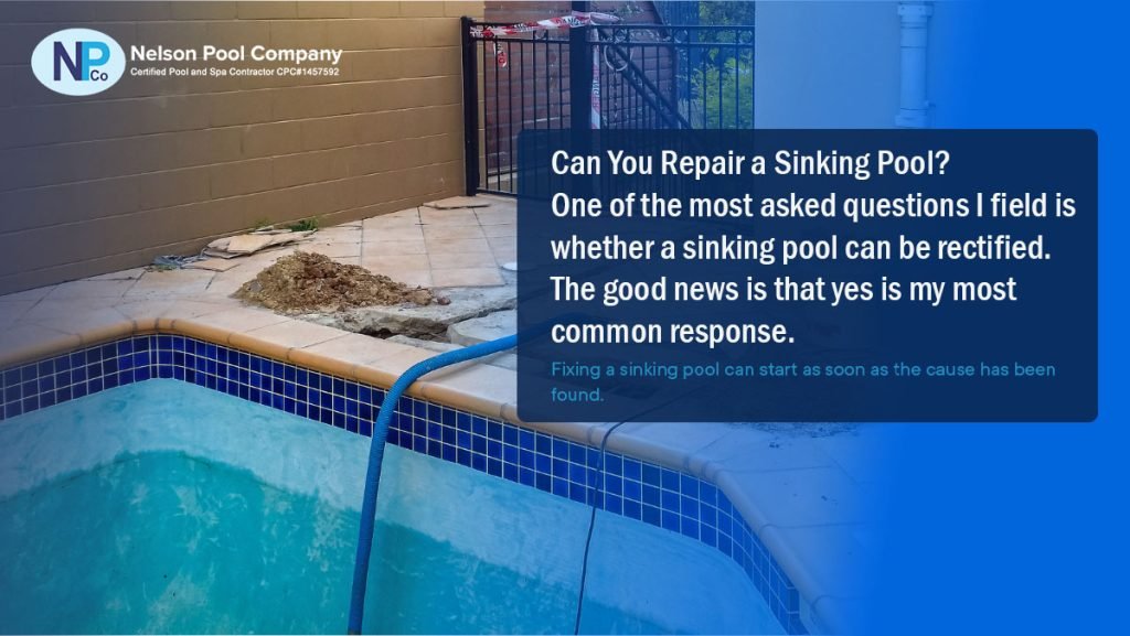 Nelson Pool Company - Your trusted partner for pool renovations. From fixing sinking pools to enhancing aesthetics, we offer reliable solutions to create the pool of your dreams